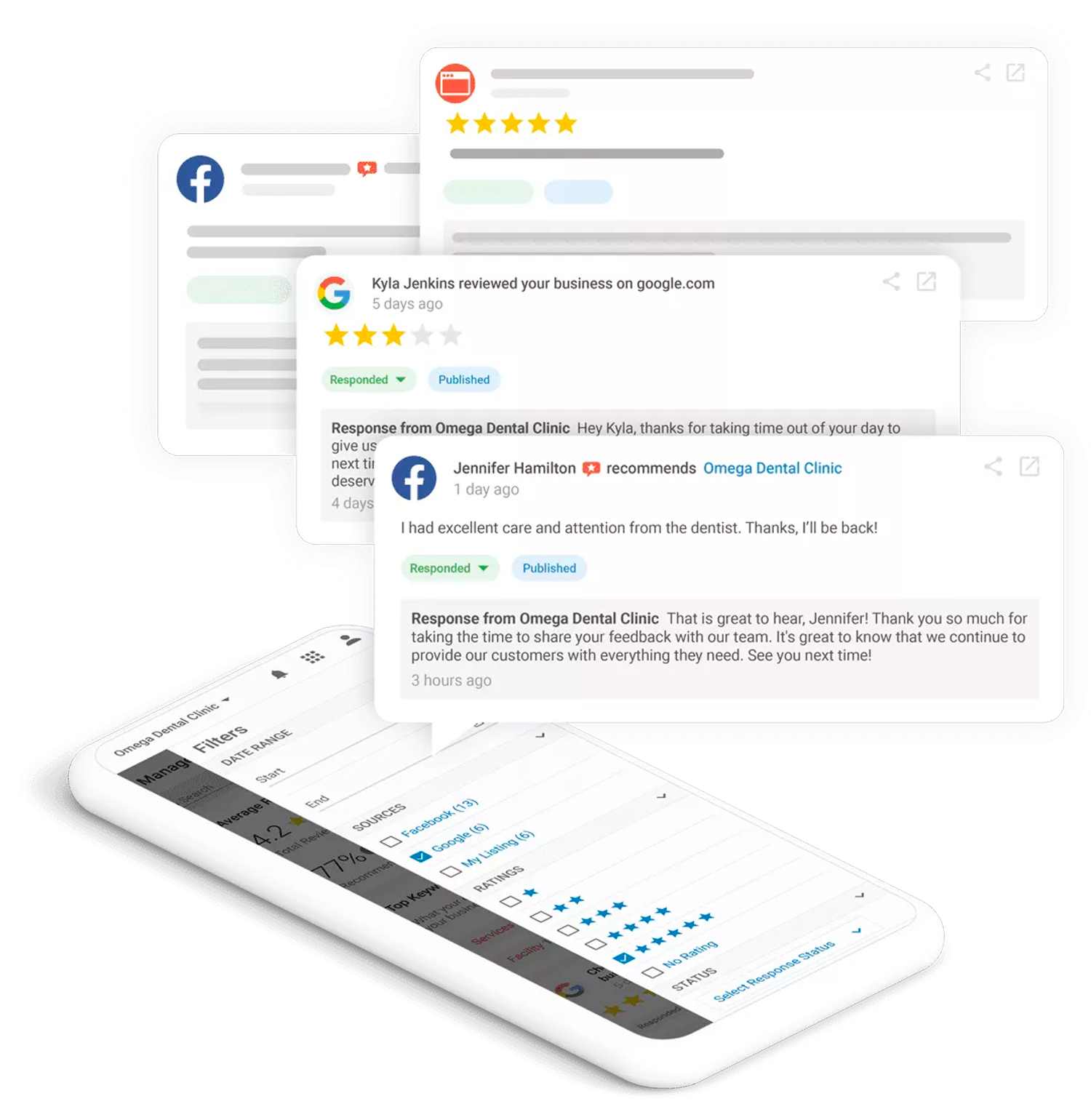 reputation management screen shot<br />
